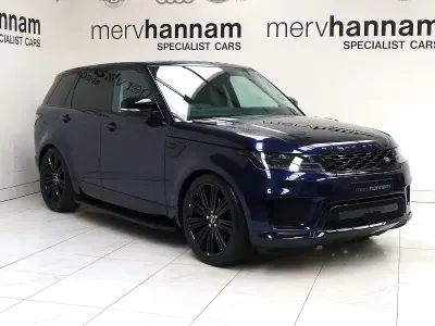 Used Land Rover Range Rover Sport HSE 300 HP (220 kW) 2021 Blue SUV