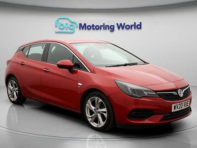 Used Vauxhall Astra SRi 122 HP (89 kW) 2020 Red Hatchback