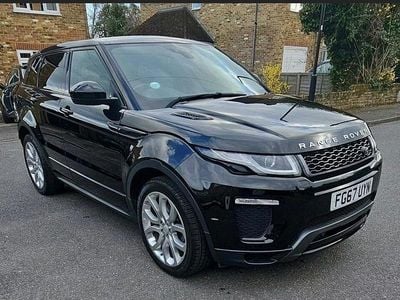 Used Land Rover Range Rover evoque HSE Dynamic 2017 Black Estate