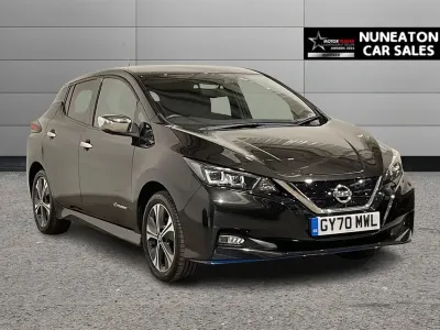 Used Nissan Leaf Tekna 159 kW (217 HP) 2020 Black Hatchback