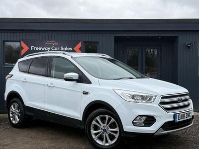 Used Ford Kuga Titanium 150 HP (110 kW) 2018 White SUV