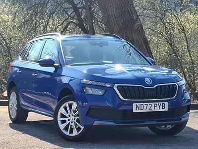 Used Skoda Kamiq SE 95 HP (69 kW) 2022 Blue SUV