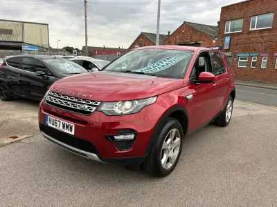 Used Land Rover Discovery Sport HSE 150 HP (110 kW) 2017 Red SUV