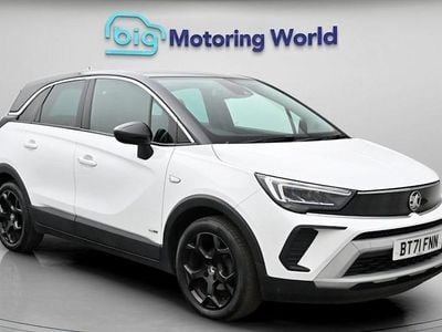 Used Vauxhall Crossland S 83 HP (61 kW) 2021 White SUV