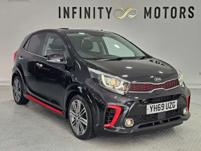 Used Kia Picanto GT-Line S 83 HP (61 kW) 2019 Black Hatchback