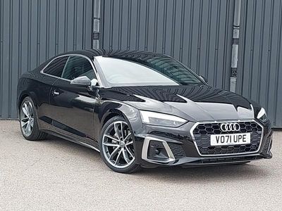 Used Audi A5 S-Line 204 HP (150 kW) 2021 Black Coupe