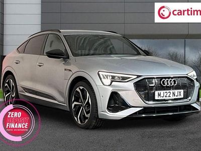 Used Audi e-tron Black Edition 230 kW (313 HP) 2022 Silver SUV
