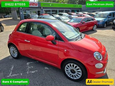 Used Fiat 500 Lounge 69 HP (50 kW) 2017 Pink Hatchback