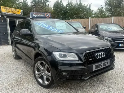 Used Audi Q5 S-line plus 190 HP (139 kW) 2015 Black SUV