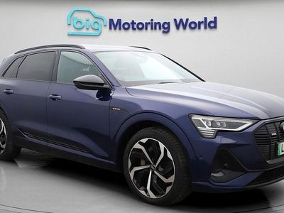 Used Audi e-tron Black Edition 300 kW (408 HP) 2022 Blue SUV