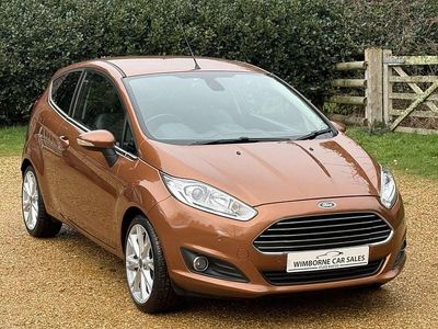 Used Ford Fiesta Titanium X 125 HP (91 kW) 2016 Brown Hatchback