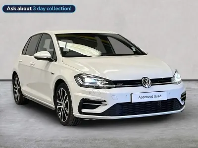 Used VW Golf VII R-line Edition 150 HP (110 kW) 2020 White Hatchback