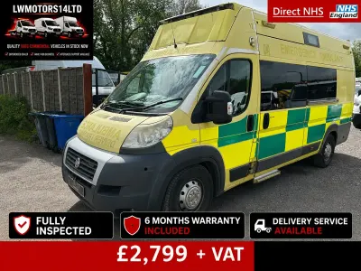 Used Fiat Ducato 2012 Yellow Van