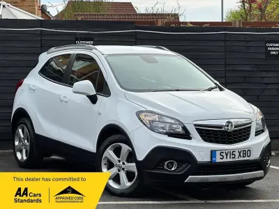 Used Vauxhall Mokka S 140 HP (102 kW) 2015 White SUV