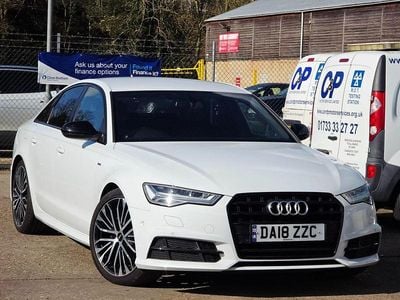 Used Audi A6 Black Edition 190 HP (139 kW) 2018 White Sedan