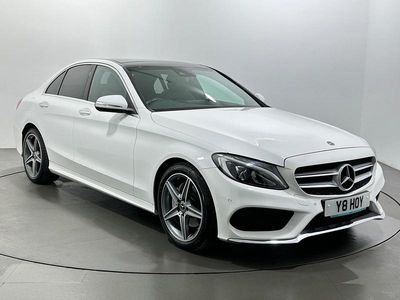 Used Mercedes C200 AMG Line Premium Plus 184 HP (135 kW) 2017 White Sedan