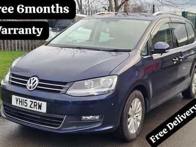 Blue Used 2015 VW Sharan Sport MPV | £8,499 (Fair price)