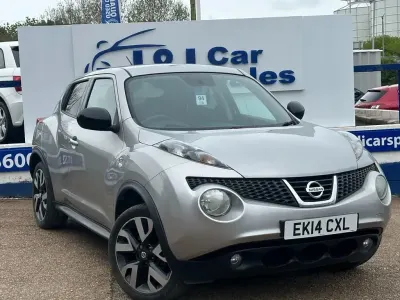 Usado Nissan Juke N-TEC 117 HP (86 kW) 2014 Prateado SUV