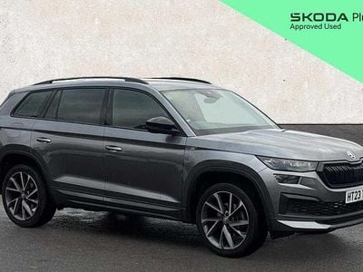 Grey Used 2023 Skoda Kodiaq SportLine SUV | £29,225 (Fair price)