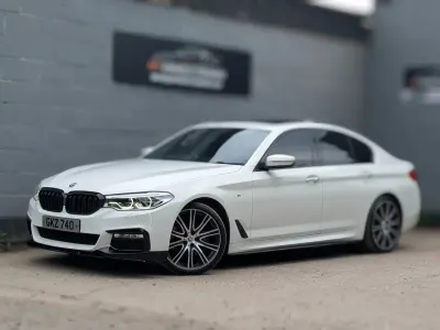 Used BMW 530 M Sport 261 HP (191 kW) 2017 White Sedan