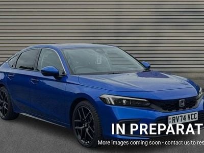 Used Honda Civic Advance 143 HP (105 kW) 2024 Blue  Hatchback