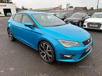 Used Seat Leon FR 150 HP (110 kW) 2016 Blue Hatchback