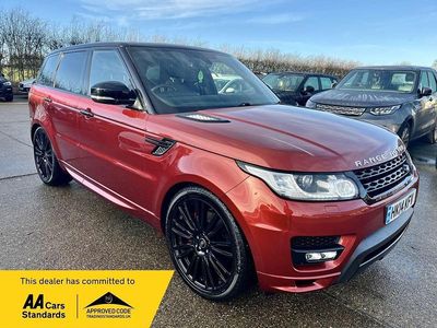 Używany Land Rover Range Rover Autobiography Dynamic 306 KM (225 kW) 2014 Czerwony SUV