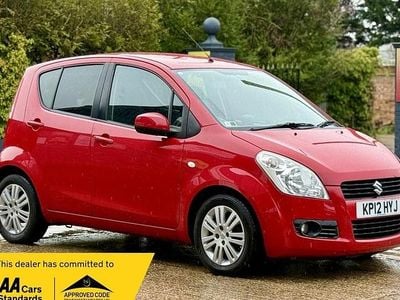 Red Used 2012 Suzuki Splash SZ4 Hatchback | £2,290 (Fair price)
