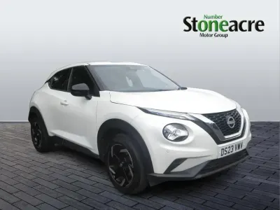 Used Nissan Juke N-Connecta 114 HP (83 kW) 2023 White SUV