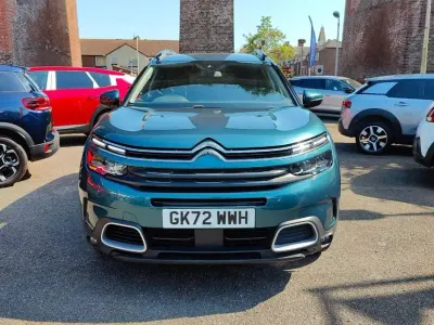 Usado Citroën C5 Aircross PureTech 128 CV (94 kW) 2022 Azul SUV