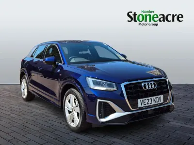 Used Audi Q2 S-Line 150 HP (110 kW) 2023 Blue SUV