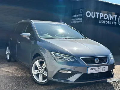 Begagnad Seat Leon ST FR 125 HK (91 kW) 2018 Grå Kombi