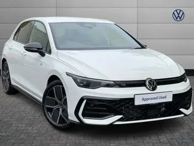 Used VW Golf VIII Black Edition 150 HP (110 kW) 2025 White Hatchback