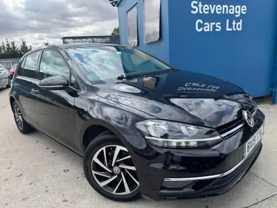 Used VW Golf VII Match 147 HP (108 kW) 2019 Black Hatchback