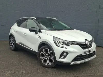 Used Renault Captur Techno 91 HP (66 kW) 2024 White SUV