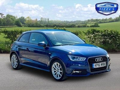 Usado Audi A1 S-Line 150 HP (110 kW) 2016 Azul Citadino