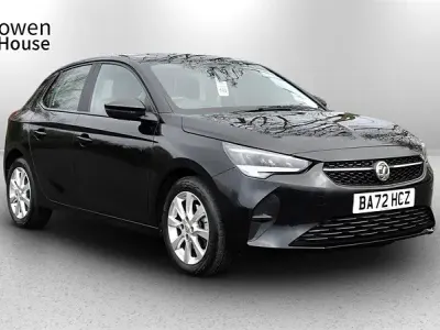 Used Vauxhall Corsa Design Edition 100 HP (73 kW) 2022 Black Hatchback