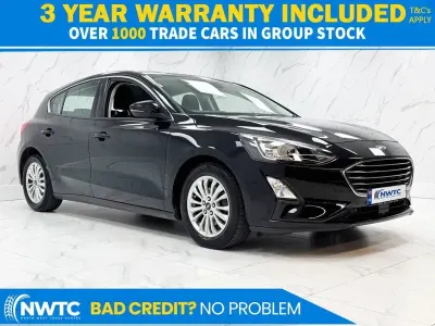 Used Ford Focus Titanium 125 HP (91 kW) 2020 Black Hatchback