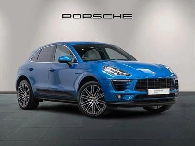 Used Porsche Macan S 254 HP (186 kW) 2017 Blue SUV