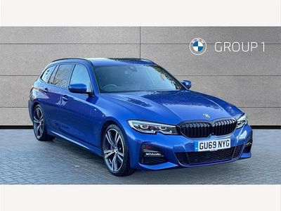 Blue Used 2019 BMW 330 M Sport Estate | £31,250 (Expensive)