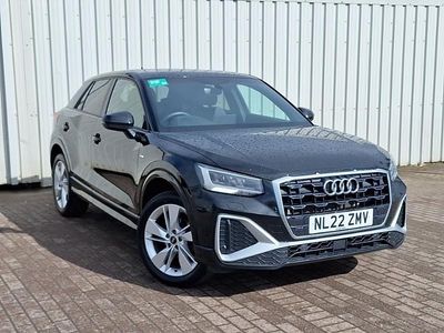 Begagnad Audi Q2 S-Line 150 HK (110 kW) 2022 Svart SUV