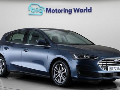 Used Ford Focus Titanium 120 HP (88 kW) 2022 Blue Hatchback