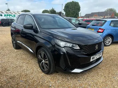 Used Peugeot 3008 GT-line 130 HP (95 kW) 2022 Black SUV