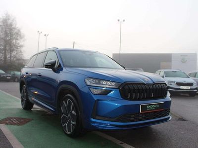 Blue Used 2025 Skoda Kodiaq SportLine SUV | £35,999 (Expensive)