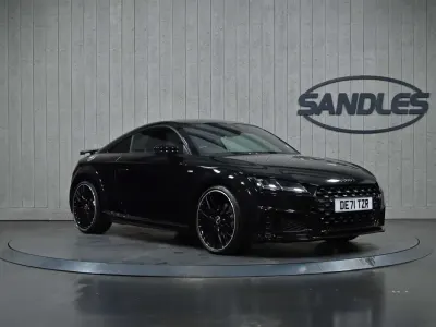 Used Audi TT Black Edition 245 HP (180 kW) 2021 Black Coupe