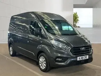 Used Ford Transit Custom Limited 170 HP (125 kW) 2018 Grey Van