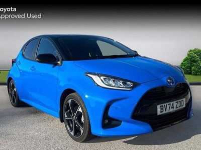 Used Toyota Yaris Hybrid Edition 130 HP (95 kW) 2024 Blue Hatchback