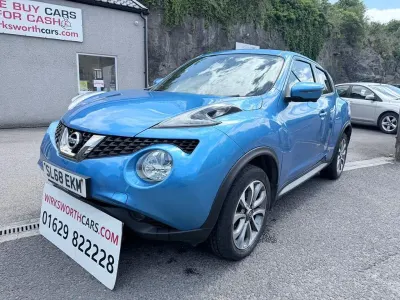Used Nissan Juke Tekna 110 HP (80 kW) 2018 Blue SUV