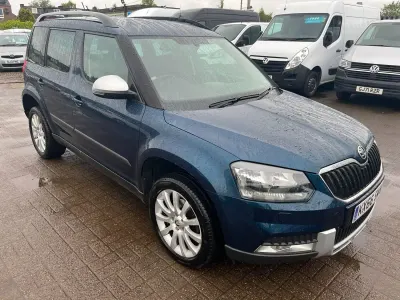 Used Skoda Yeti SE 150 HP (110 kW) 2016 Blue SUV