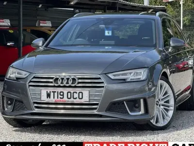 Used Audi A4 S-Line 150 HP (110 kW) 2019 Grey Estate